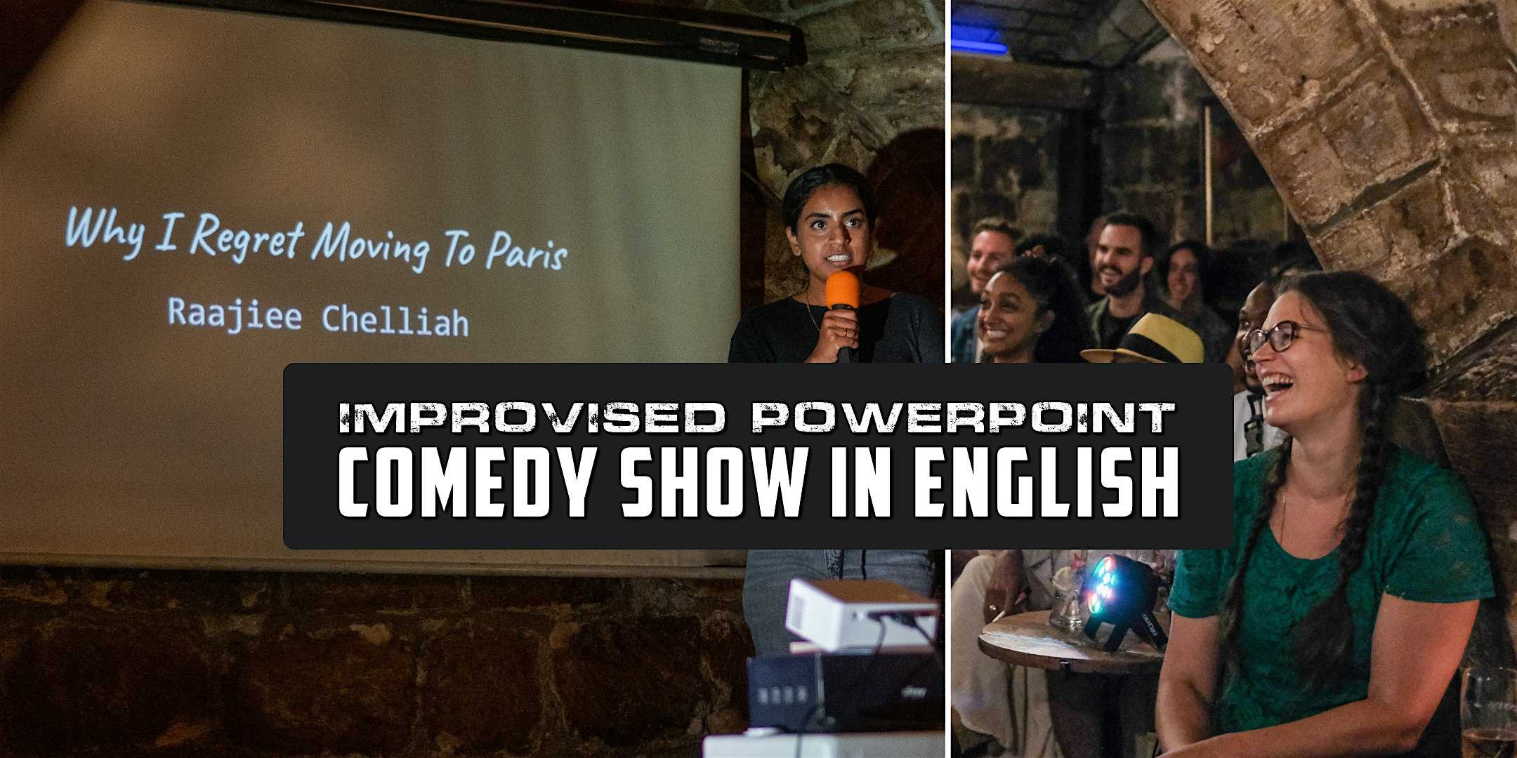 Improvised PowerPoint Comedy Show