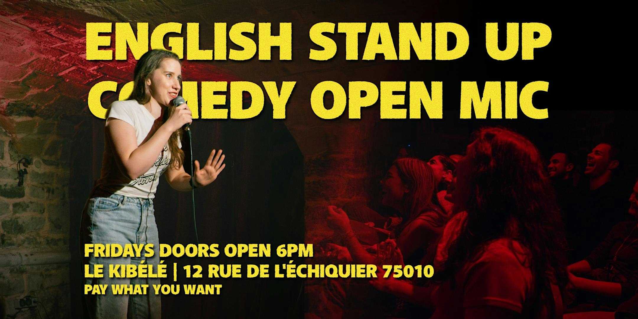 Stand Up Comedy Open Mic